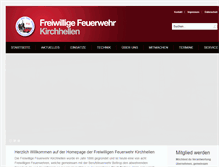 Tablet Screenshot of feuerwehr-kirchhellen.de